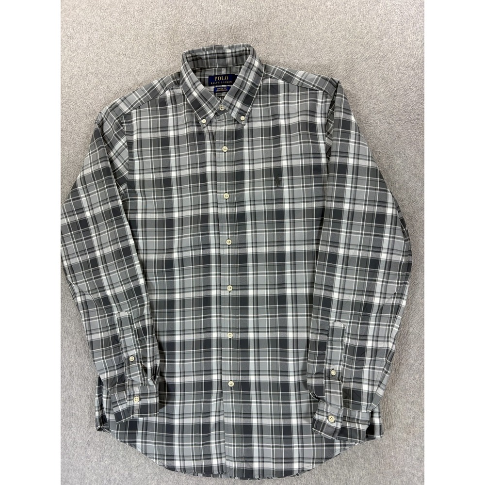 Polo Ralph Lauren Classic Fit Performance Plaid Button Down Shirt (Men's Medium)